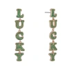 Hallmark Lucky Linear Earrings In Pattern
