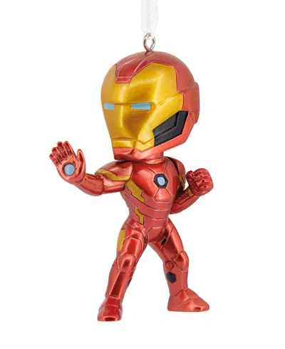 Hallmark Marvel Iron Man Stylized Christmas Tree Ornament In Multi