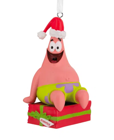 Hallmark Nickelodeon Spongebob Squarepants Patrick Christmas Tree Ornament In Multi