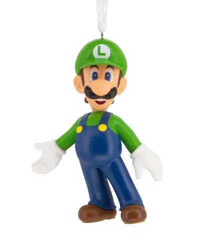 Hallmark Nintendo Super Mario Luigi Christmas Ornament In Multi-colored