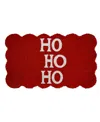 Hallmark Ho Ho Ho Coir Welcome Mat In Red