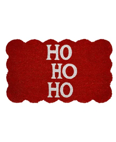 Hallmark Oliday Outdoor Coir Doormat, 18" X 30" In Red