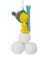 Hallmark Peanuts Woodstock Christmas Ornament In Multi-colored