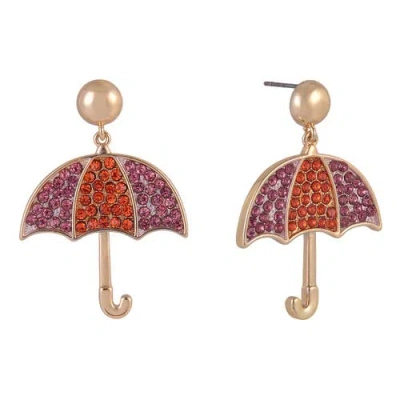 Hallmark Stone Umbrella Earrings In Multi