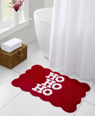 Hallmark Tufted Holiday Bath Rug, 20" X 30" In Red
