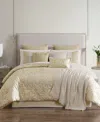 Hallmart Collectibles Caroline 14-pc. Comforter Set, King In Gold