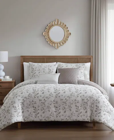 Hallmart Collectibles Lisandra Botanical 9-pc. Comforter Set, Full In Sand