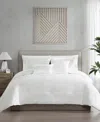 Hallmart Collectibles Selina Velvet 9-pc. Comforter Set, Queen In White