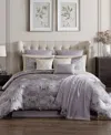 Hallmart Collectibles Vivica 14-pc. Comforter Set, King In Grey
