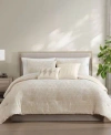 Hallmart Collectibles Wells Geometric 9 Pc. Comforter Set In Sand