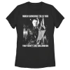 Halloween Ii Michael Myers Love It Or Else  Graphic T-shirt In Black
