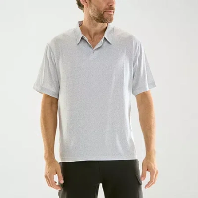 Hallstatt Mens Regular Fit Short Sleeve Polo Shirt In White