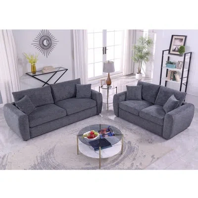 Hallstatt Simply Designed Living Room Sofa Set In Beige