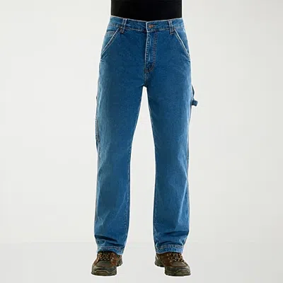 Hallstatt Workwear Mens Relaxed Fit Workwear Pant In Blue