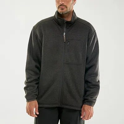Hallstatt Workwear Mens Sherpa Lined Midweight Jacket In Black