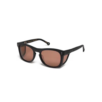 Hally & Son Black Acetate Sunglasses