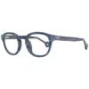 Hally & Son Blue Unisex Optical Frames