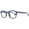 Hally & Son Blue Unisex Optical Frames