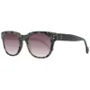 Hally & Son Plastic Sunglasses In Green