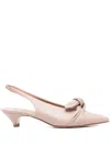 Halmanera 45mm Fede Slingback Pumps In Neutrals