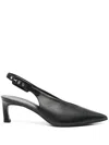Halmanera 55mm Vale Pumps In Black