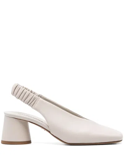 Halmanera 60mm Cala Pumps In Neutrals