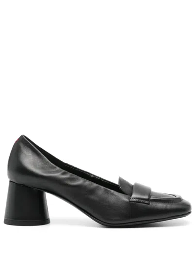Halmanera 60mm Leather Loafers In Black