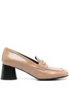 Halmanera Woman Loafers Light Brown Size 10 Soft Leather In Brown