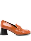 Halmanera 65mm Deb 11 Pumps In Orange