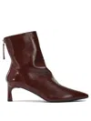 Halmanera Pointed-toe Ankle Boots In Brown
