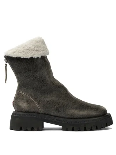 Halmanera Ankle Boots In Brown