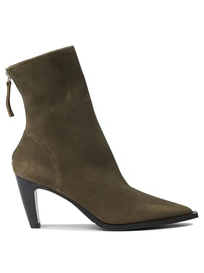 Halmanera Ankle Boots In Brown