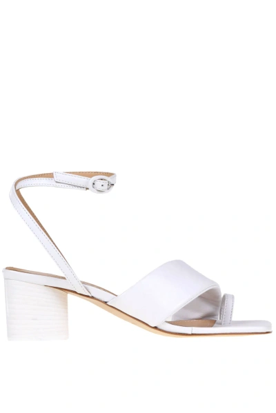 Halmanera Betty Sandals In White