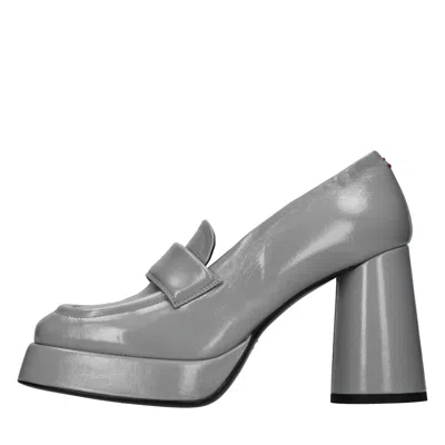 Halmanera Flat Shoes In Grigio Neri E Grigi