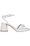 Halmanera Kora Sandals In Light Grey