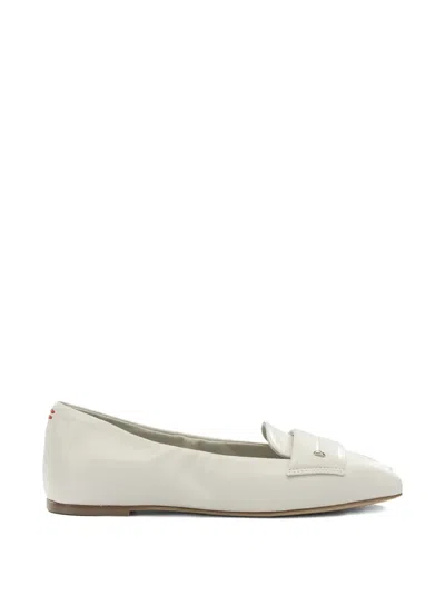 Halmanera Marni Ivory Leather Fussbett Sandals In Gray