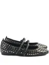 Halmanera Stud-embellish Buckle-straps Ballet Flats