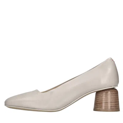 Halmanera With Heel Grey In Grigio Metallici E Grigi