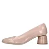 Halmanera With Heel Pink In Rosa Chiari E Naturali