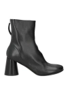 Halmanera Woman Ankle Boots Black Size 6 Leather