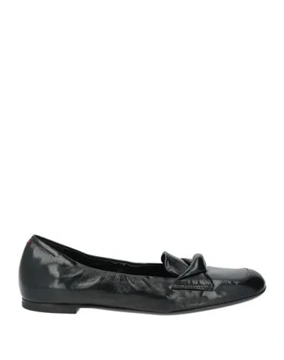 Halmanera Woman Ballet Flats Black Size 9 Leather In Multi