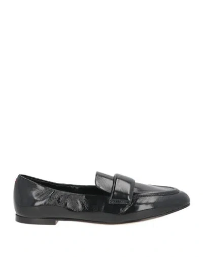 Halmanera Woman Loafers Black Size 8.5 Leather