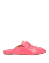 Halmanera Woman Mules & Clogs Coral Size 8 Leather In Red