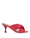 Halmanera Sandals In Red