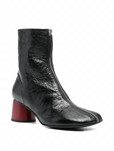 Halmanera Women's Anna 17 Leather Boot In Black