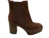 Halmanera Women's Beta 12 Leather Boots In Acciaoi In Brown
