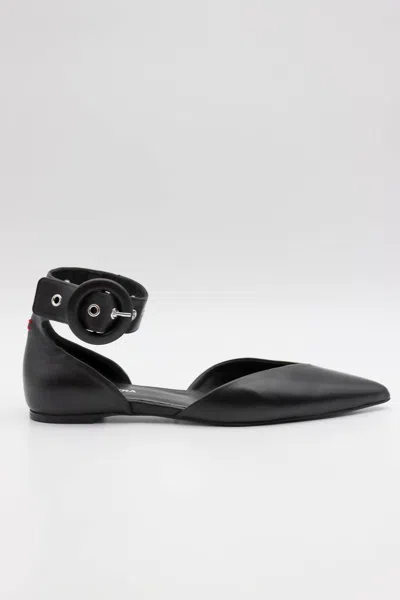 Halmanera Women's Las Pointed Toe Sandal In Black