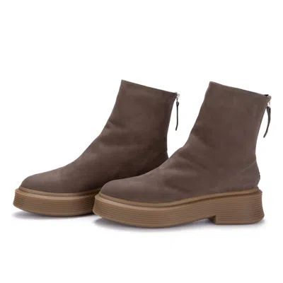 Halmanera Women's Neta 26 Boot In Nabuk Cioccolato In Brown