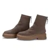 Halmanera Women's Neta 26 Boot In Nabuk Cioccolato In Multi