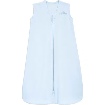 Halo 100% Cotton 0.5 Tog Sleepsack Wearable Blanket In Blue